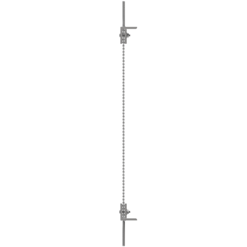 GKDMETALFABRICS This secure tensioning method uses flats, angle and threaded rod