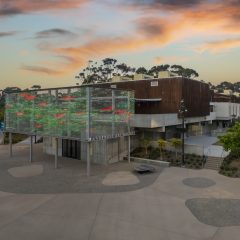 Mandeville Art Gallery in San Diego, CA reimagined for students and public.